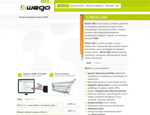 Tablet Screenshot of cms.wego.pl